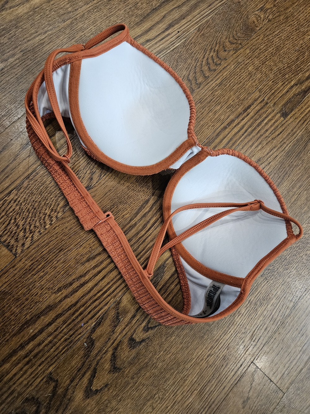 PINK Victoria's Secret Rust-Orange Bikini Set New - Picture 5 of 5